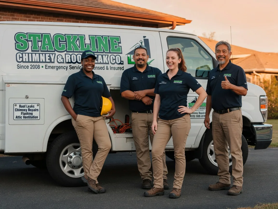 Chimney flashing repair company in Weston, GA